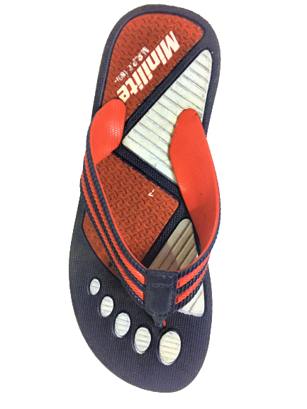 Mens Regular Fit Hawai Slipper - Eva Upper, Eva Outsole, Slip-on Style | Available In Brown, Navy, Red, Firoji, Sizes 6-9, 7-10, Ideal For All Seasons