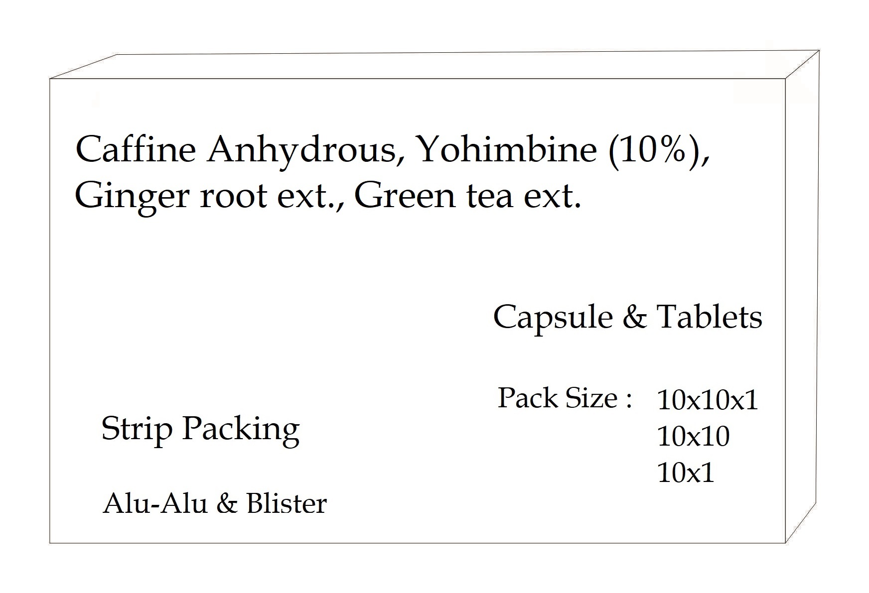 Co Enzyme Q10, L-carnitine, Lycopene Powder 5% W/w, Ascorbic Acid, Green Tea Extract, Dl-methionine, Dha, Epa, Zinc Sulphate Monohydrate . Health Supplements