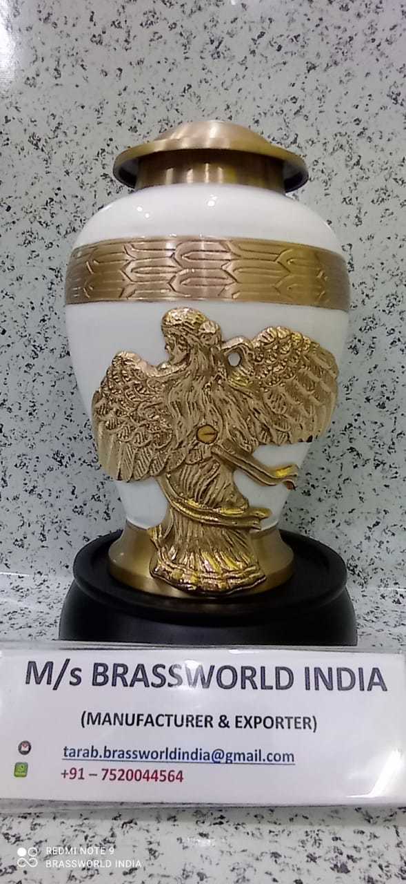 10 Inchs Dometop Angel Cremation Urn Funeral Supplies