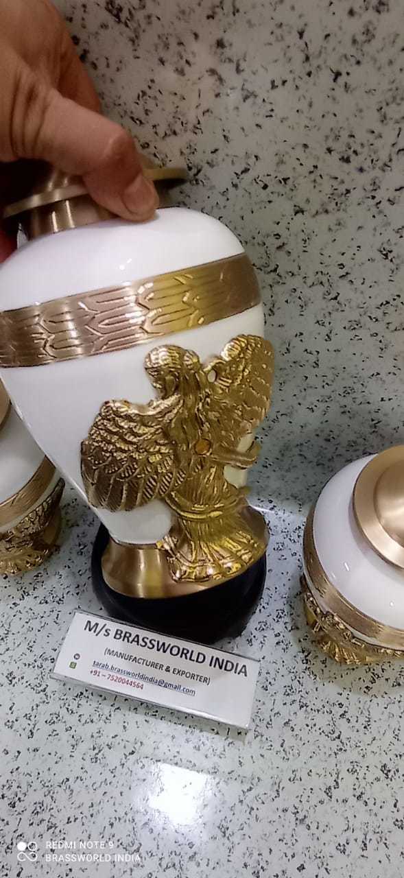 10 Inchs Dometop Angel Cremation Urn Funeral Supplies