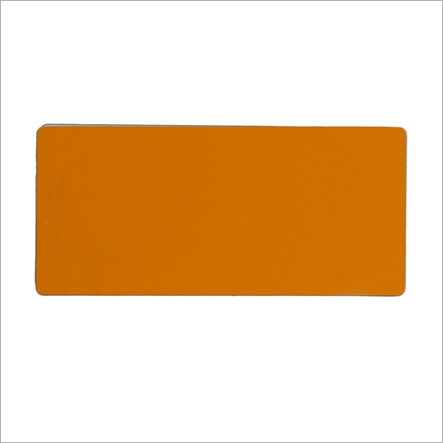 Traffic Yellow ACP Sheet - 3mm to 4mm Thickness | Durable, Anodized, Perfect for Interior & Exterior Applications