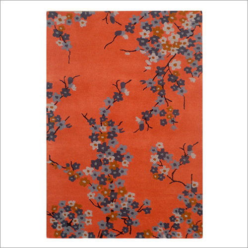 Hand Tufted Abstract Wool Carpet