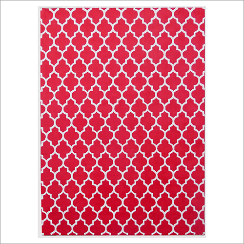 Hand Tufted Geometrical Wool Carpet