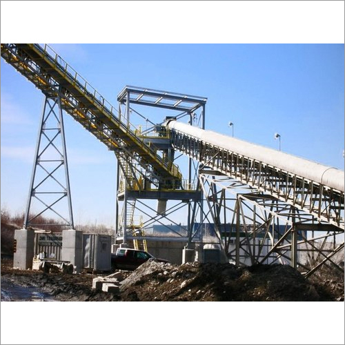 Mild Steel Bag Belt Conveyor System