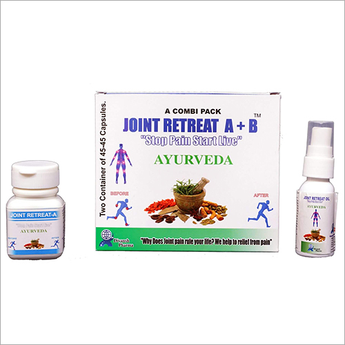 Joint Pain A+b Ayurvedic Capsules Dry Place