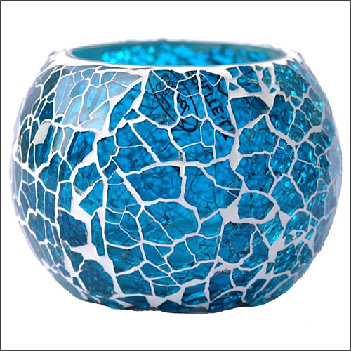 मोज़ेक टी लाइट वोटिव