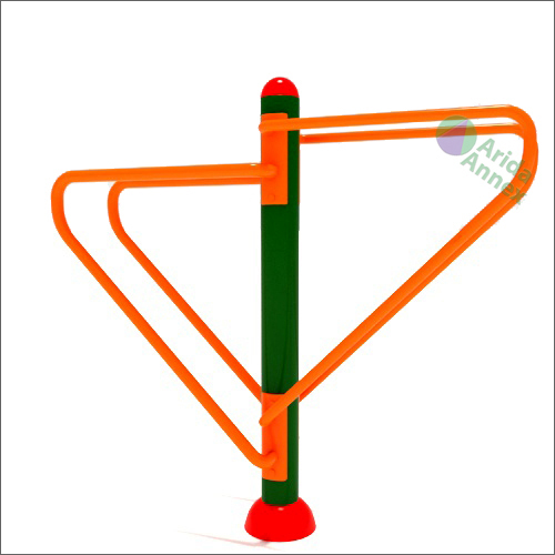 Outdoor Gym Parallel Bar - Rust-Resistant Steel, Adjustable Height for Versatile Training