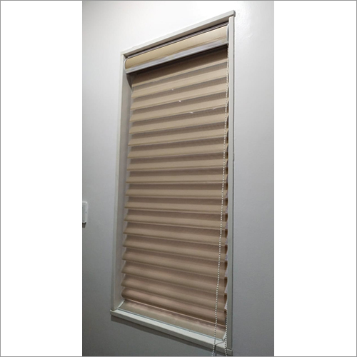 Zebra Blinds - Plastic And Wood , 6 Ft Maximum Width, Dark Coffee Color, Modern Style, Durable And Dust Resistant Design