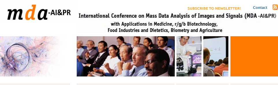 MDA AI and PR  International Conference on Mass Data Analysis of Images and Signals in Artificial Intelligence and Pattern Recognition
