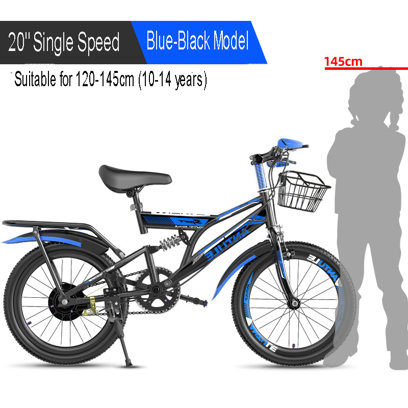 20 Inch Mtb Single Speed Mtb Kid Bike - Fork Length: 18 Centimeter (Cm)