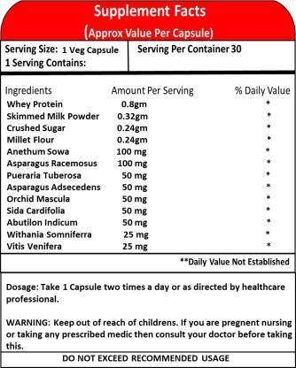 Speed Growth Height Growth Capsule Age Group: Suitable For All Ages