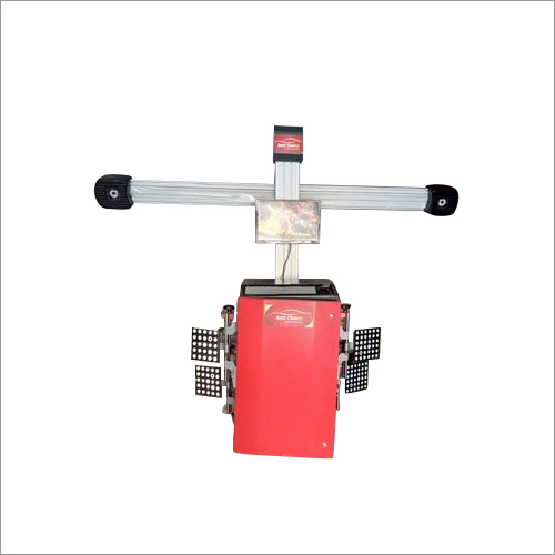 Car Wheel Alignment Machine - Steel Alloy Construction | Automatic Operation, 1-Year Warranty, Durable and High-Quality Design