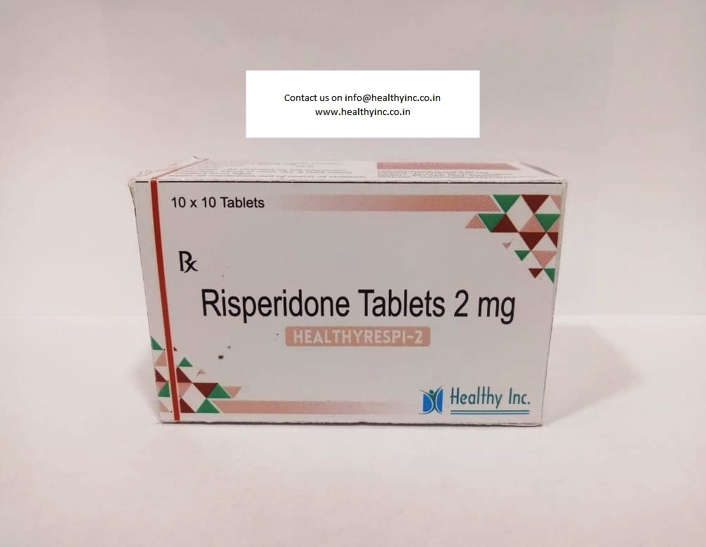 Risperidone Tablets - 1 Mg, 2 Mg, 3 Mg, 4 Mg | Generic Tablets, Suitable For All, Store Below 30 Degrees