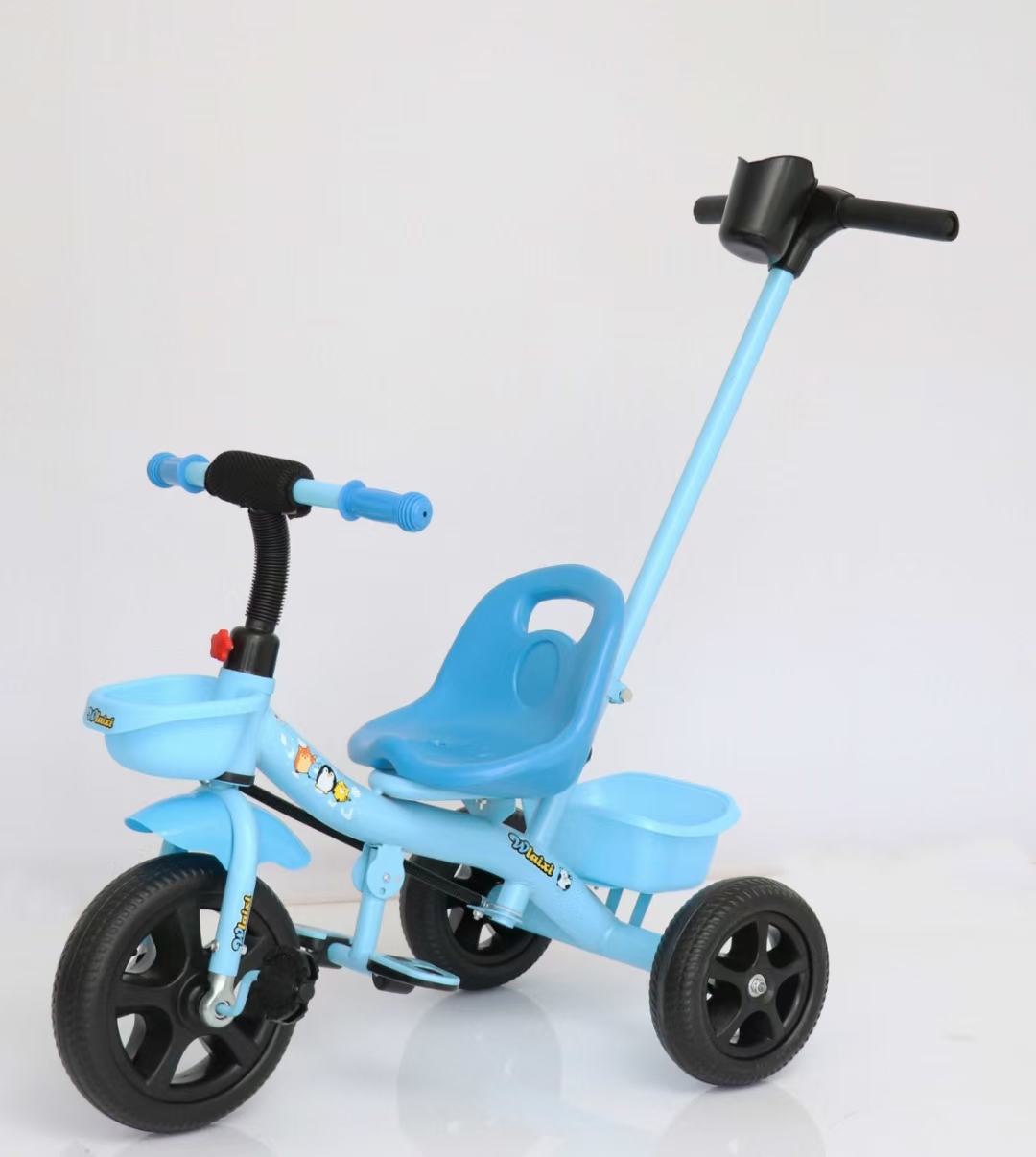 Tricycle With Push Handle Fork Length: 30 Centimeter (Cm)