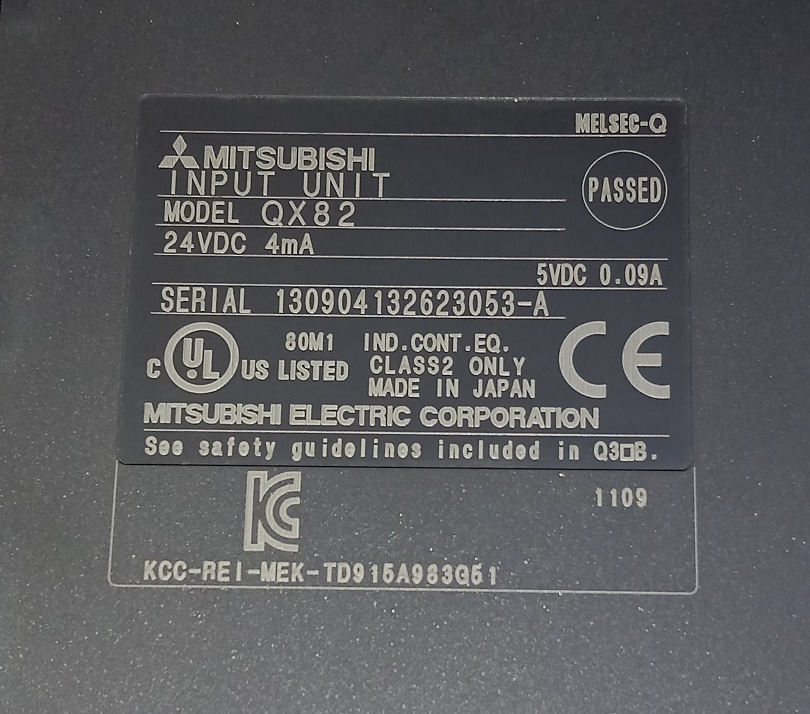 Mitsubishi Input Module Qx82