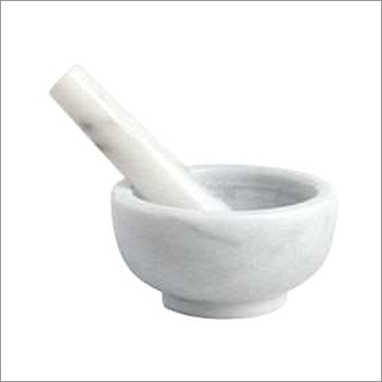 White Marble Mortar