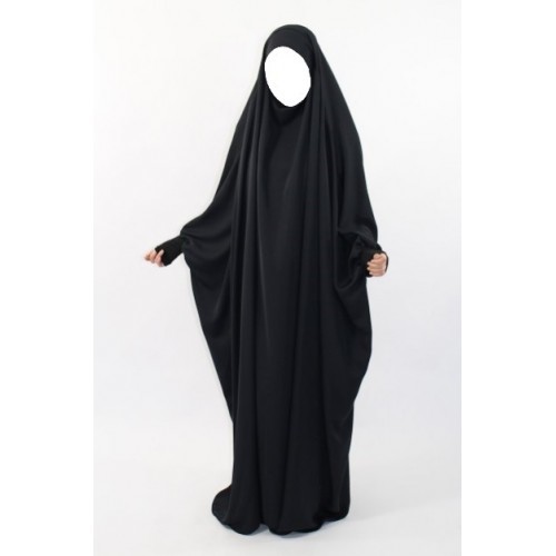 Modest Abaya Dress - Cotton Blend, Plus Size Available in 20+ Colors | Waterproof, Breathable, Anti-UV, Quick Dry, All-Season Comfort