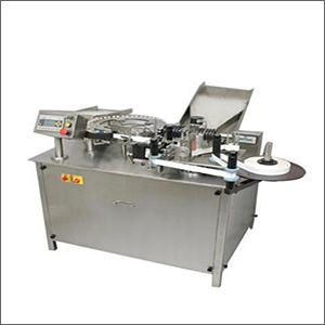 Automatic Ampoule Sticker Labelling Machine - Stainless Steel, 1800x1350x1100 mm | High-Speed Wrap-Around Labelling Up to 250 Labels per Minute, User-Friendly Touch Screen, No Change Parts Required