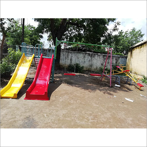 Mild Steel Three In One Playground Swings