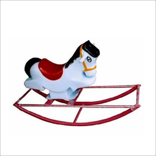 Playground Horse Rider - Load Capacity 0-20 Kg, FRP 1 Seater with Mild Steel Frame, 3m x 1.5m x 2.5m Dimensions