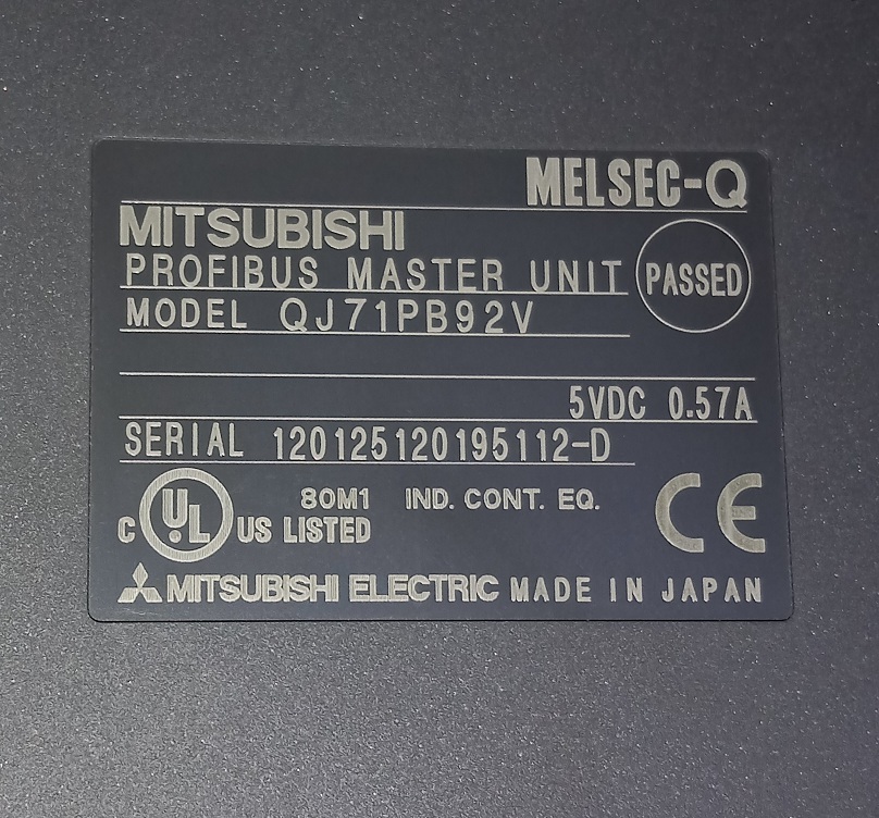 Mitsubishi Profibus Master Module Qj71pb92v