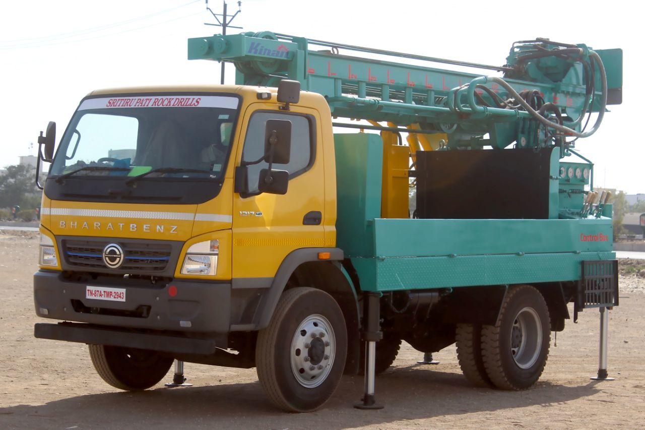 Ke - 345mtr Auto Dth Drilling Rig - Automatic Grade: Semi-automatic