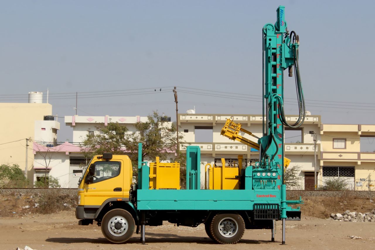 Ke - 345mtr Auto Dth Drilling Rig - Automatic Grade: Semi-automatic
