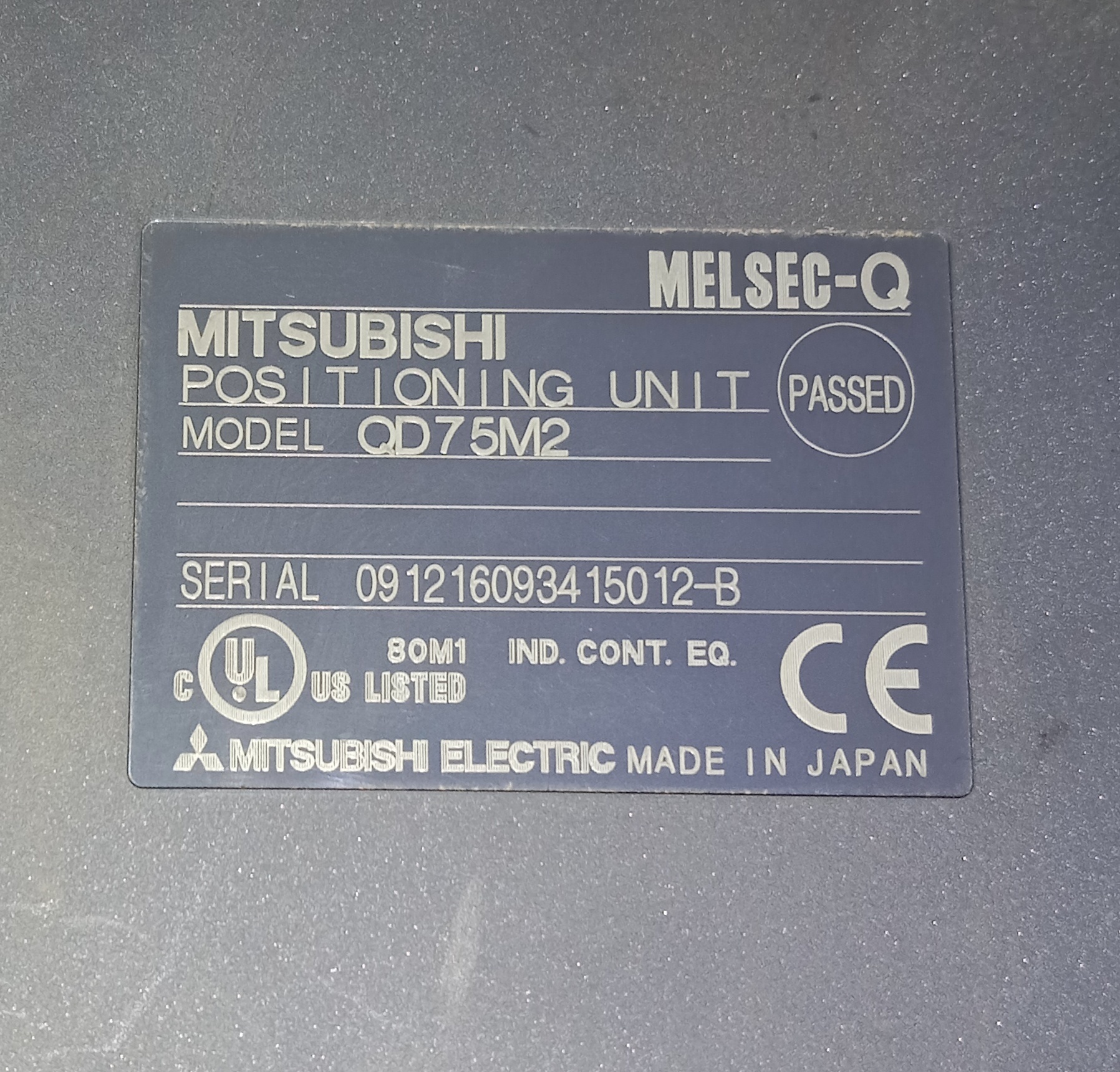 Mitsubishi Positioning Module Qd75m2
