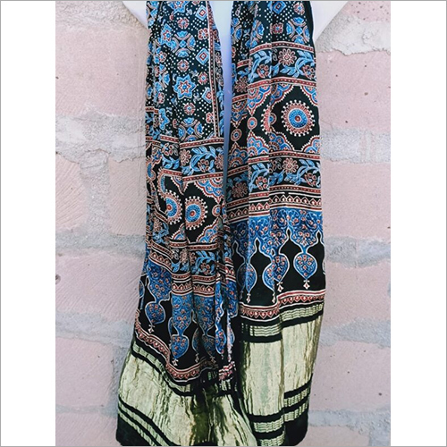 Any Color Ladies Aneri Pattern Blue Dupatta