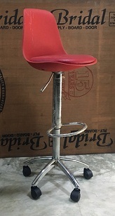 Bar Stool With Wheel