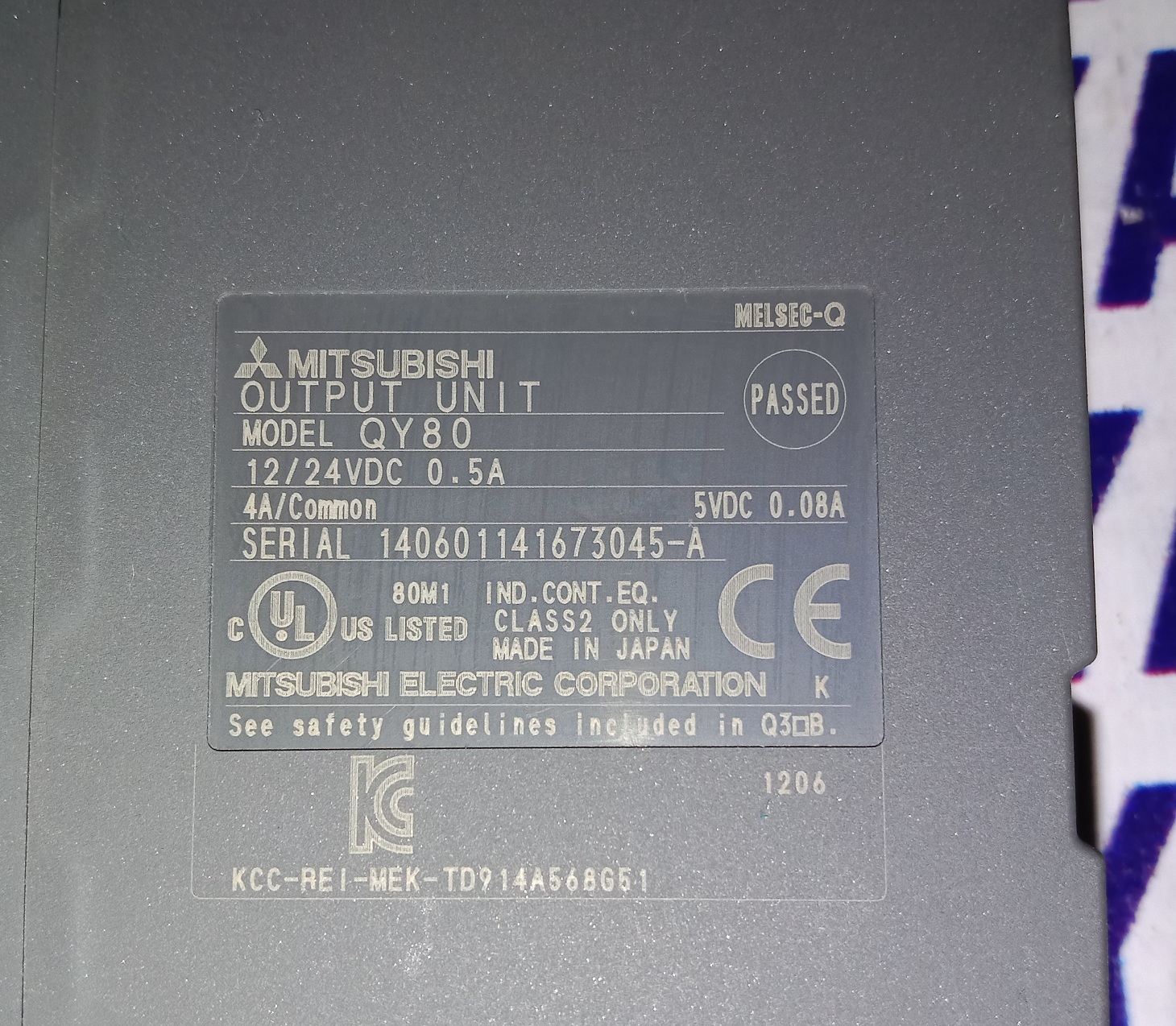 Mitsubishi Output Unit Qy80