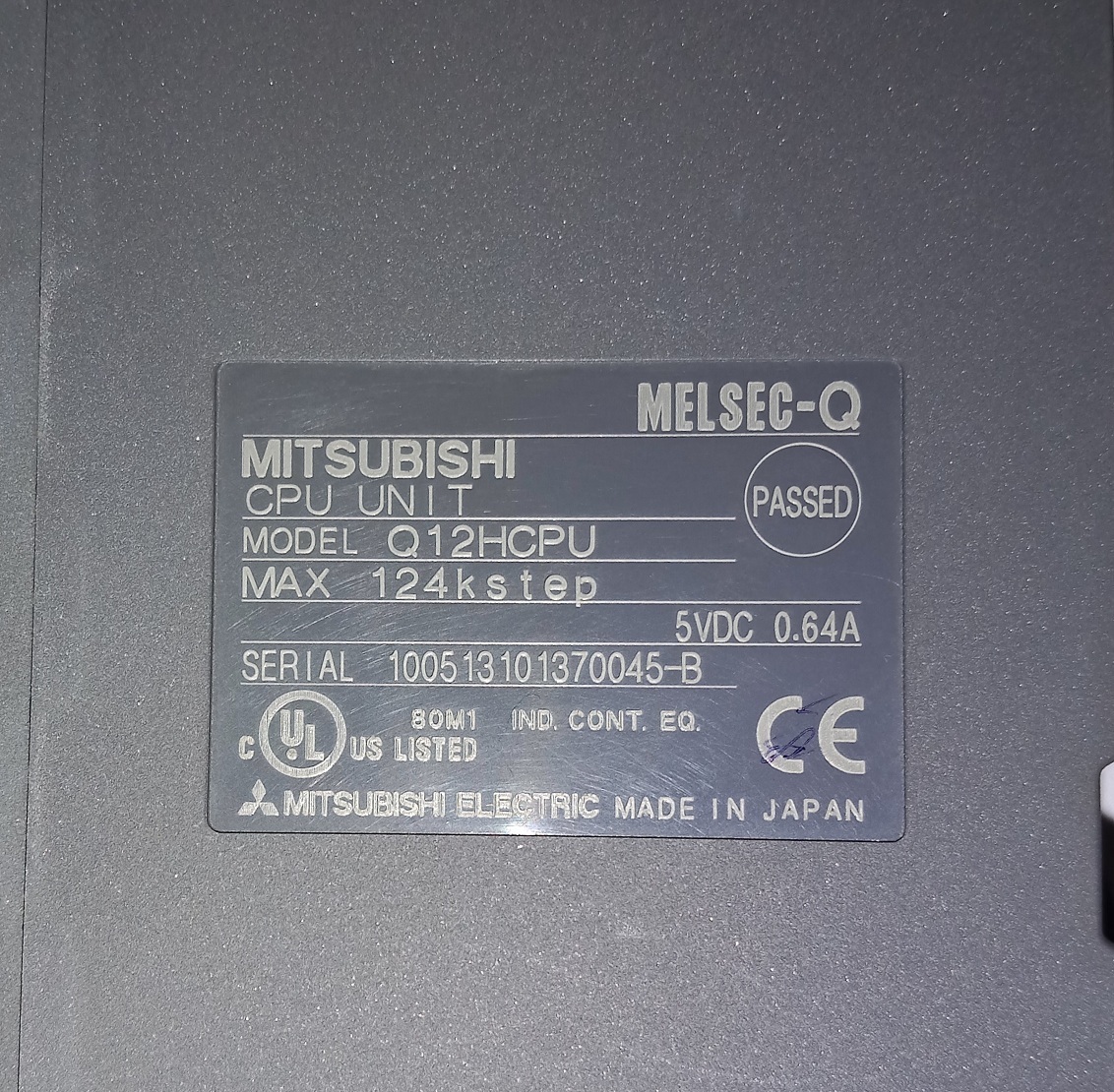 Mitsubishi Cpu Module Q12hcpu