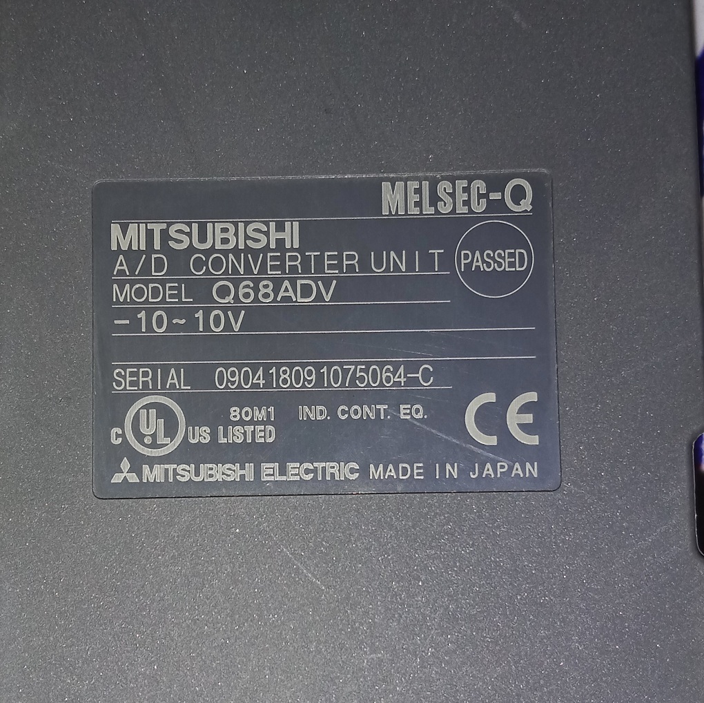 Mitsubishi Analog Input Module Q68adv