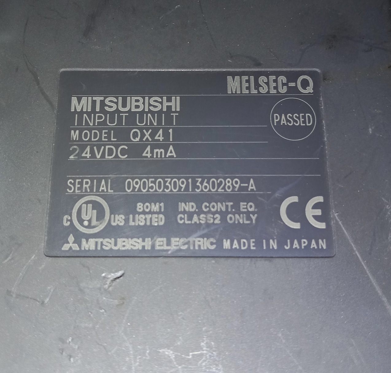 Mitsubishi Digital Input Module Qx41