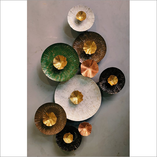 Metallic Circular Wall Art