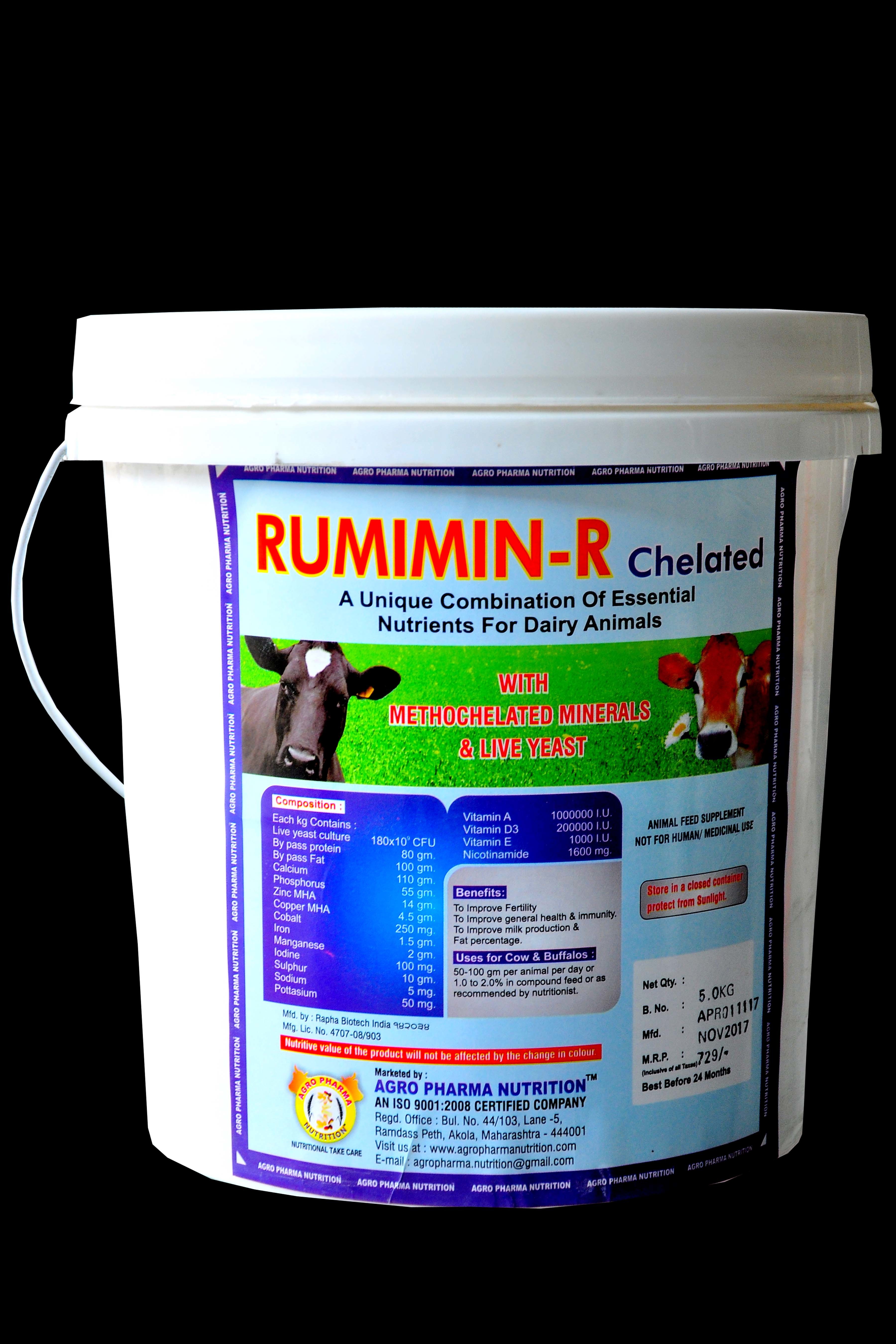 Rumimin-r For Dairy Animals Efficacy: Promote Healthy