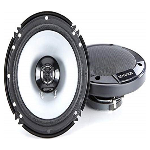 Black Kenwood Kfc-1666S 6.5 Inch Coaxial Car Speaker