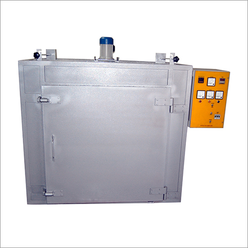 Automatic Tray Dryer - Mild Steel, 440 Power Capacity | Industrial Silver Design