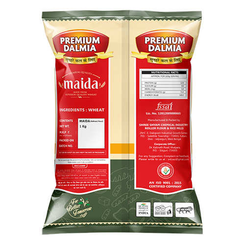 White 1kg Premium Dalmia Maida