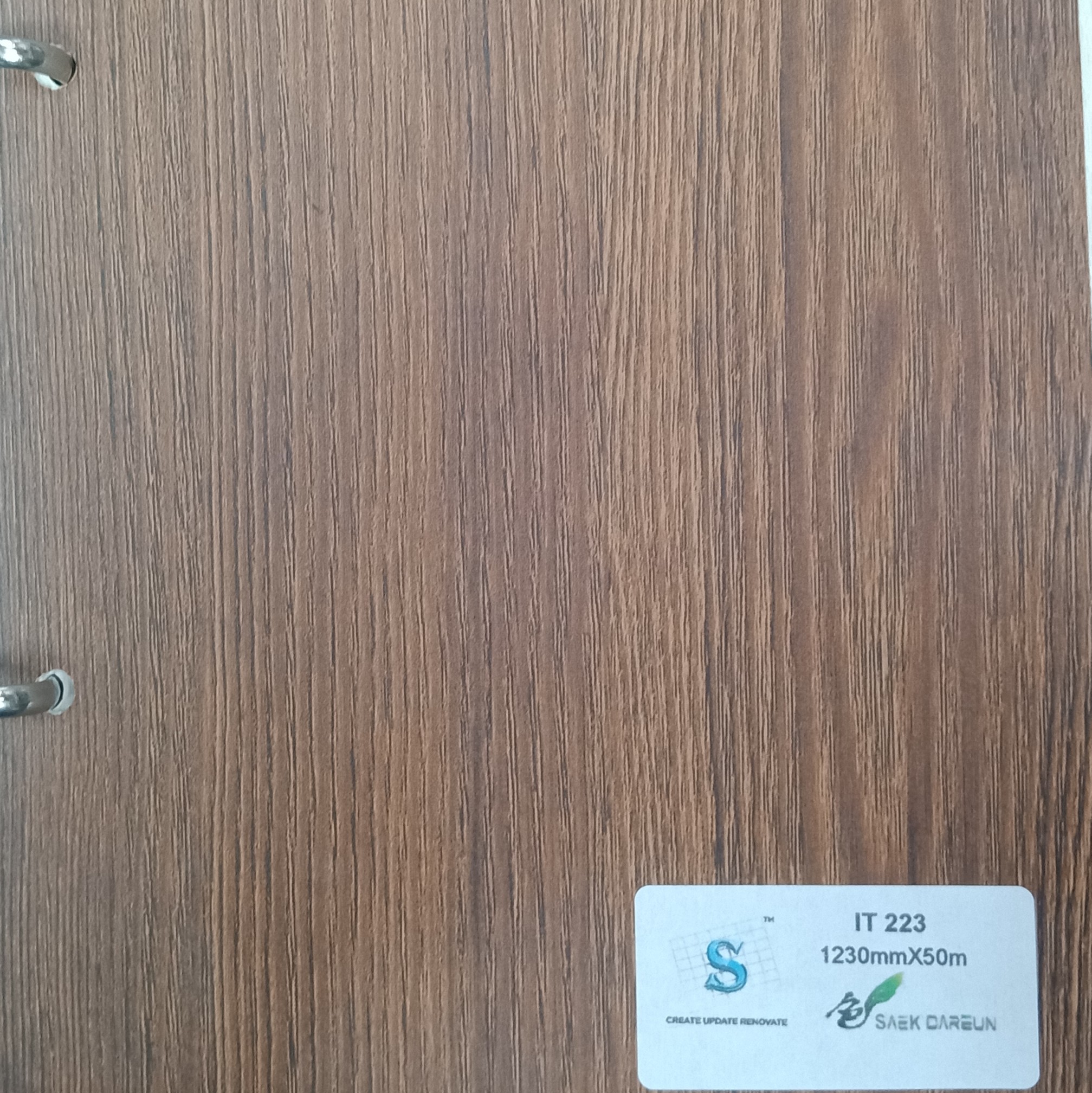 Saek Dareun Interior Films - Pvc Vinyl Wallpaper | 100-400 Microns Thick, Multi-layered, Self-adhesive, Tear-resistant, Moisture And Flame Resistant, Suitable For Various Surfaces