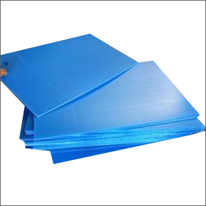 PP Flute Board - PP Material, Customizable Size, Smooth Blue Finish | Chemical Resistant, Excellent Strength, High Thermal Insulation