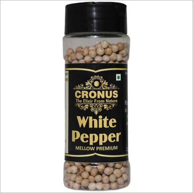 100Gm Whole White Pepper - Physical Form: Seeds
