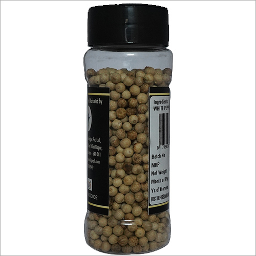 100gm Whole White Pepper - Physical Form: Seeds