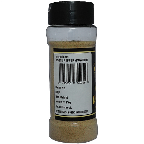 100gm White Pepper Powder - 100g Dried Spice | Pure White Color, Distinct Aroma, Sharp Spicy Flavor For Culinary Enhancements
