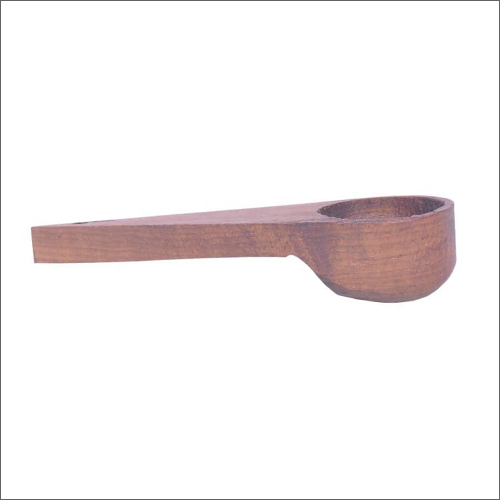 Brown Ashwagandha Powder Spoon