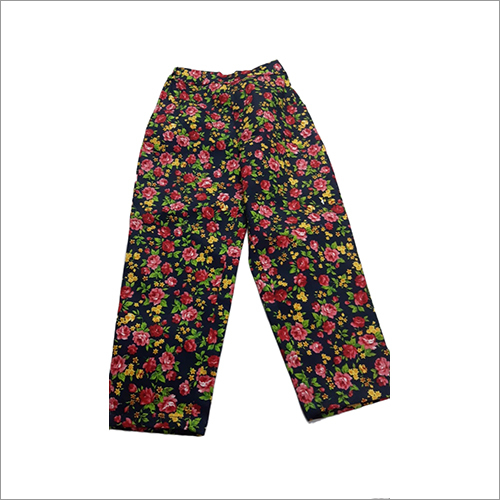 Girls Printed Pant
