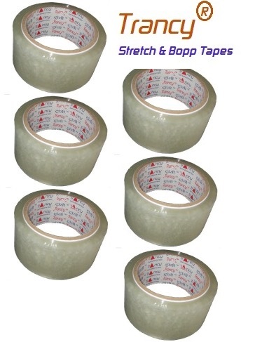 Transparent Bopp Cello Tapes - Length: 50 Meter (M)