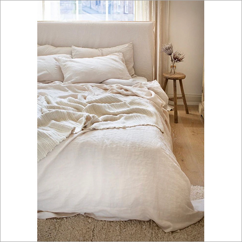 Washable Plain Duvet Cover Set