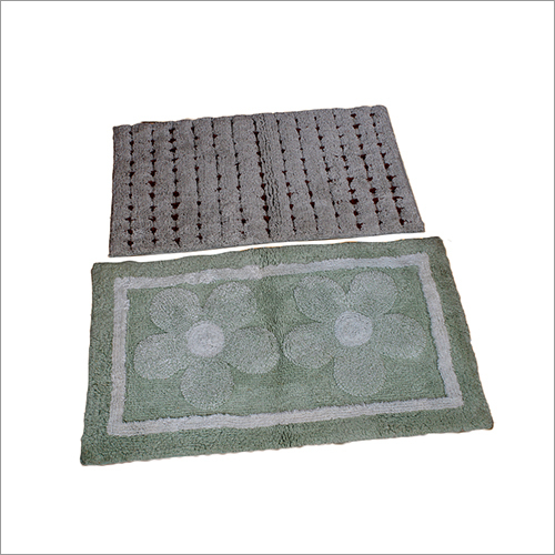 Microfiber Door Mat - Rectangular Multicolor Design | Anti-Slip Feature, Stylish Home Use Decor