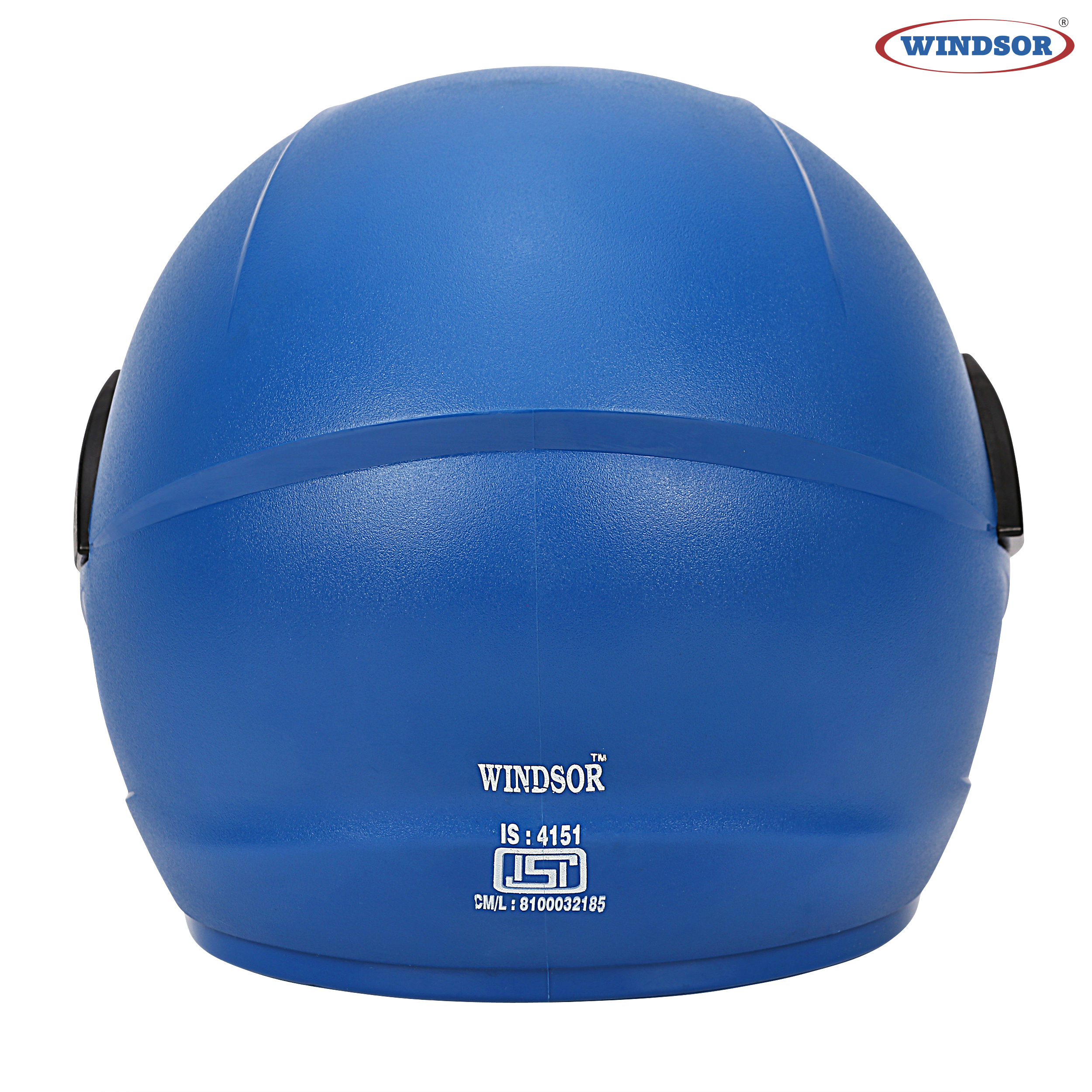 Blue Windsor Flying Angel Modish Full Face Helmet
